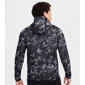 Nike Tech Windrunner Men's Fleece Full-Zip Camo Hoodie Jacket sz Medium